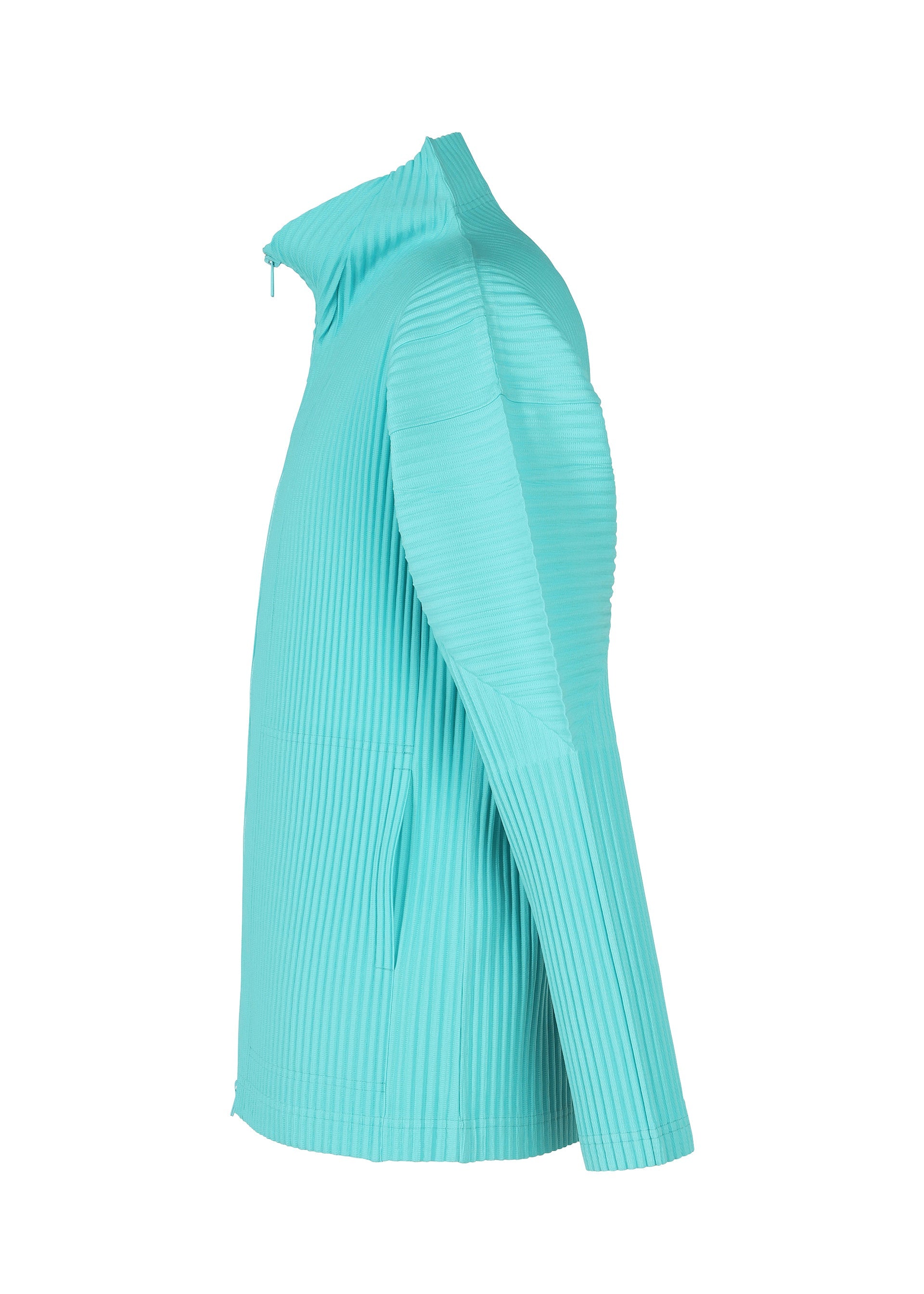 COLOR PLEATS Shirt Grey Blue – ISSEY MIYAKE EU