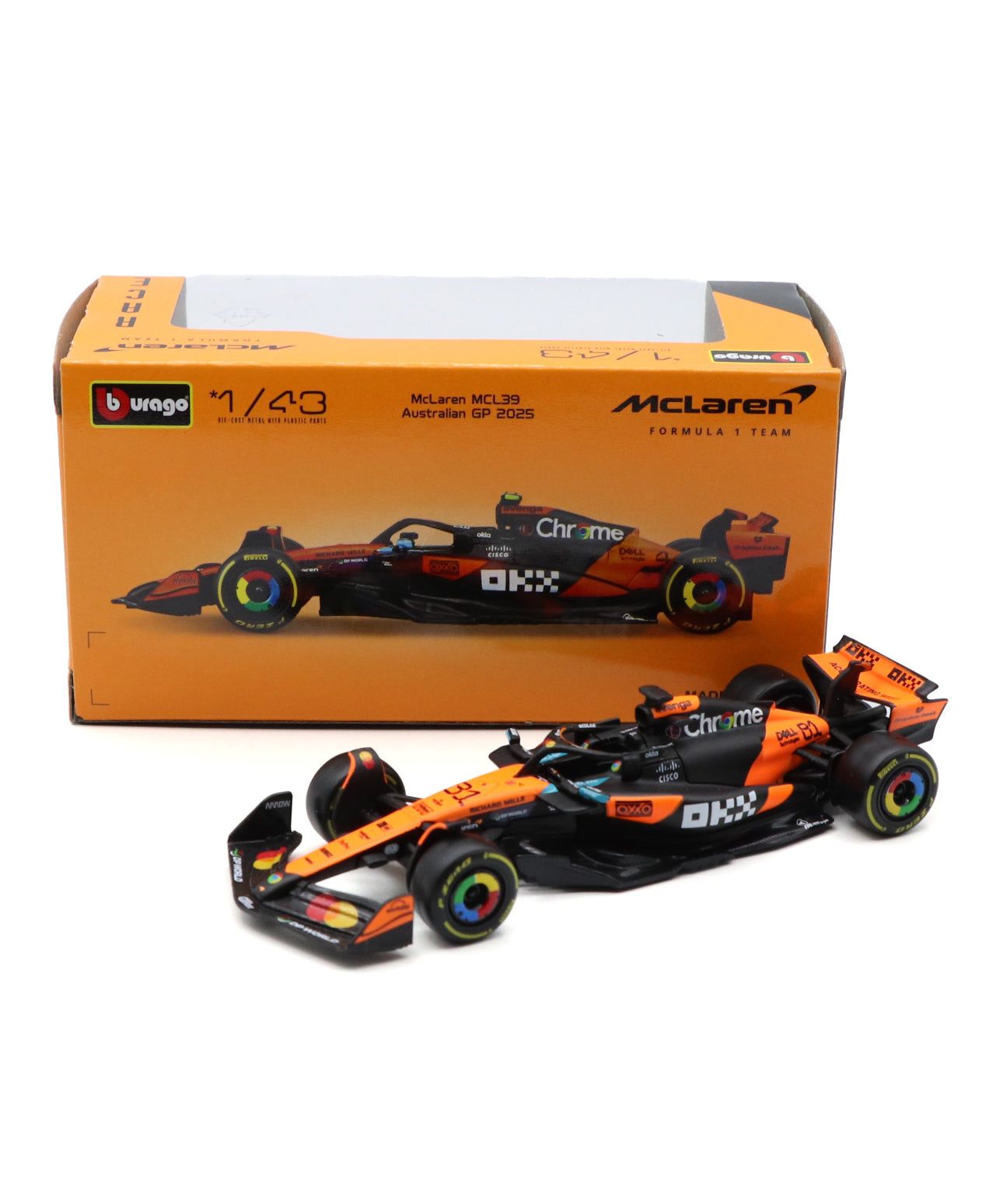 F1ミニカー3台セット 1/18 マクラーレン フェラーリ トヨタ F1ミニカー