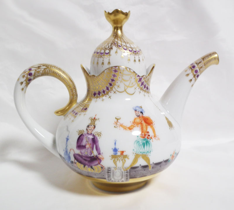 超美品】Meissen マイセン アラビアンナイト 計5点 千夜一夜物語