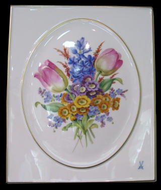 ユーロクラシクス｜マイセン プラーク 陶板画 フラワー フルーツ 四季 風景