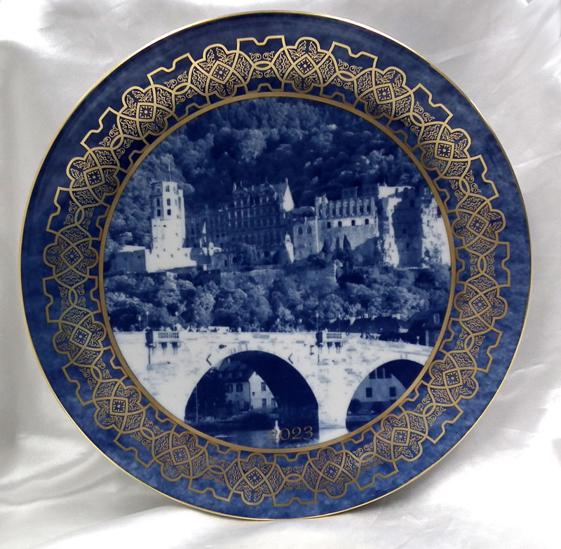 Meissen マイセン イヤープレート 2001年 メモリアルプレート 天使