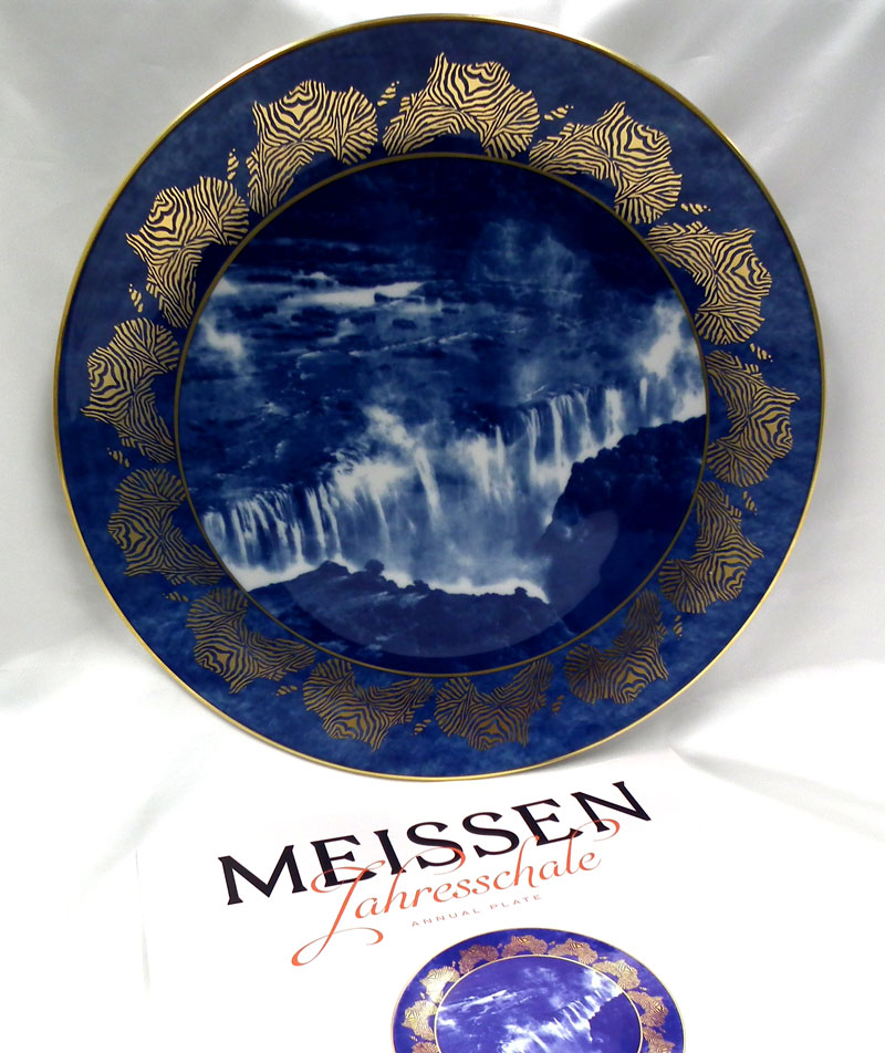 マイセン meissen 1954年イヤープレート 森の家のクリスマス