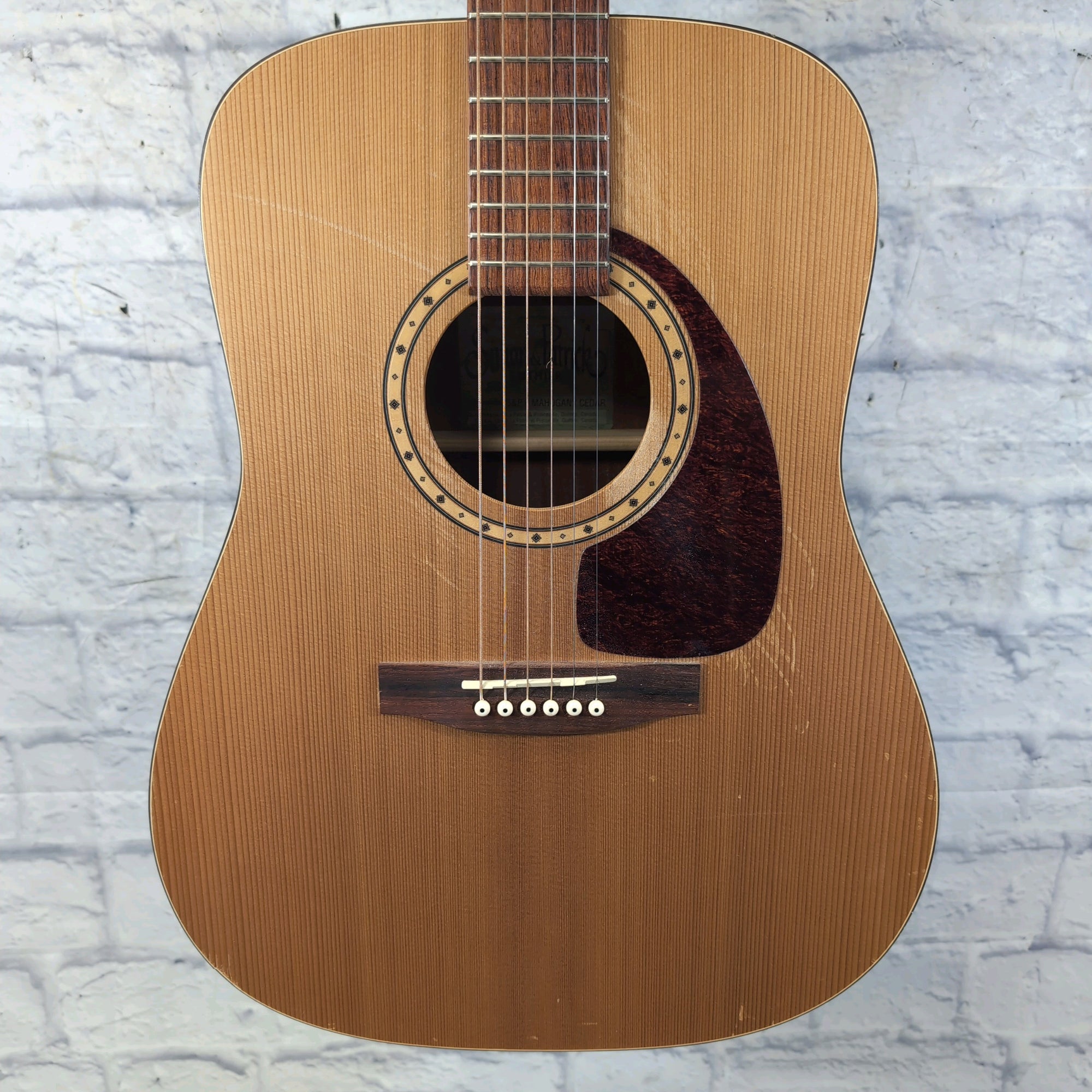 Simon & Patrick S&P 6 Mahogany Cedar Acoustic Guitar - Evolution Music