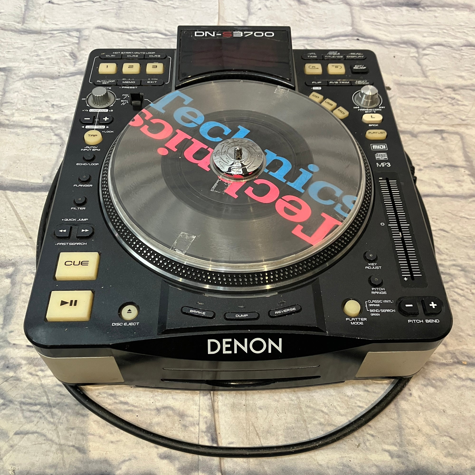 Denon DN-S3700 CDJ / DJ Turntable - Evolution Music