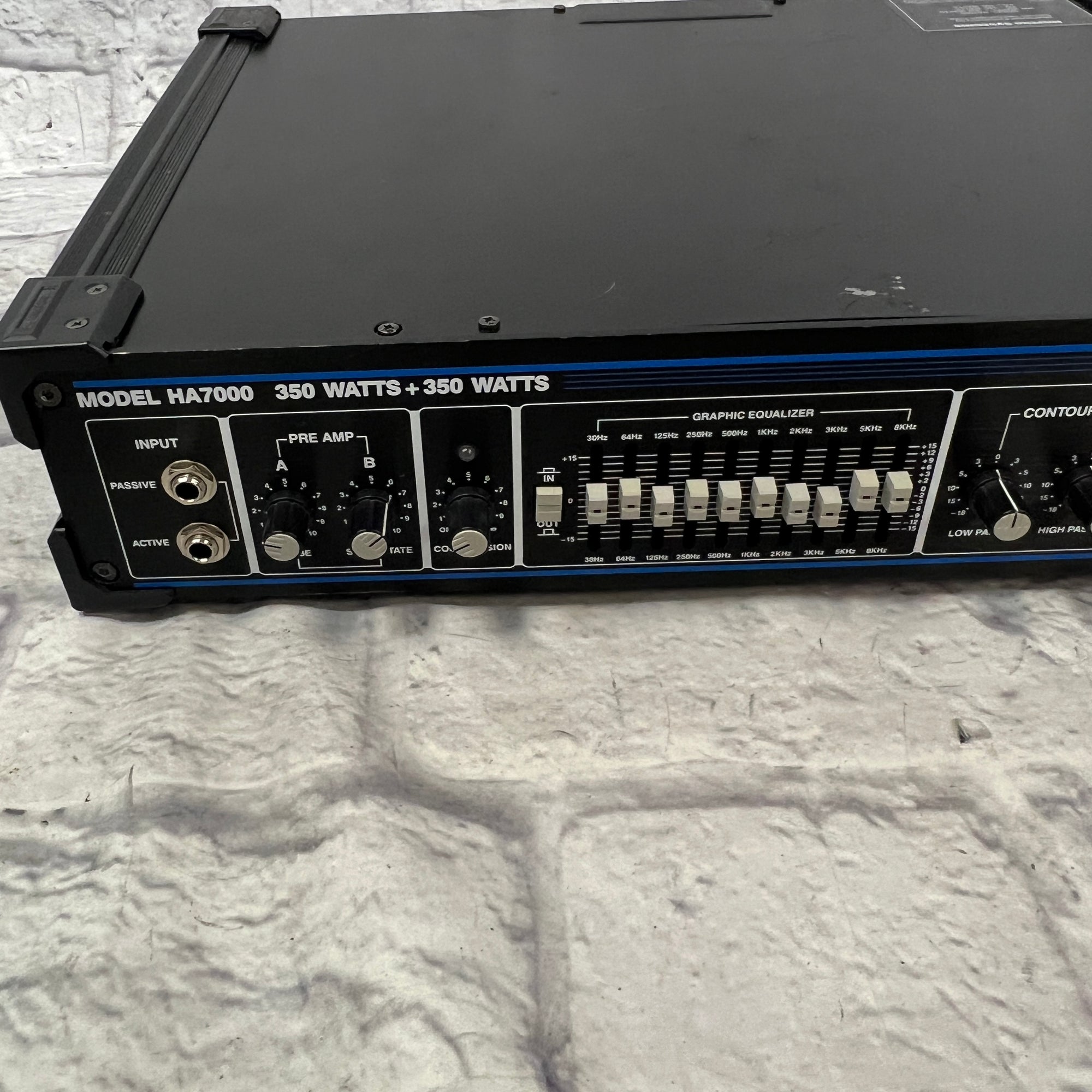 Hartke HA7000 w Grundorf Case Bass Head - Evolution Music