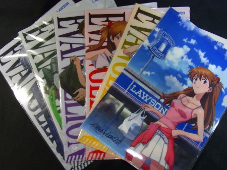 エヴァンゲリオン ホログラフィッククリアファイル2種類