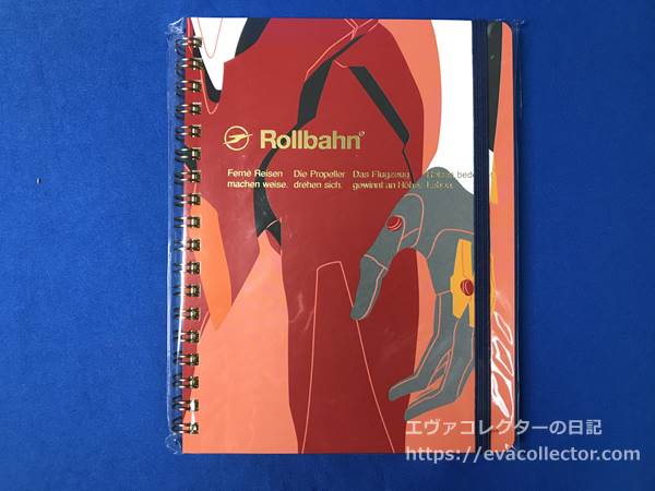 エヴァグッズ No.1913～1914 ロルバーン ポケット付きメモ エヴァ