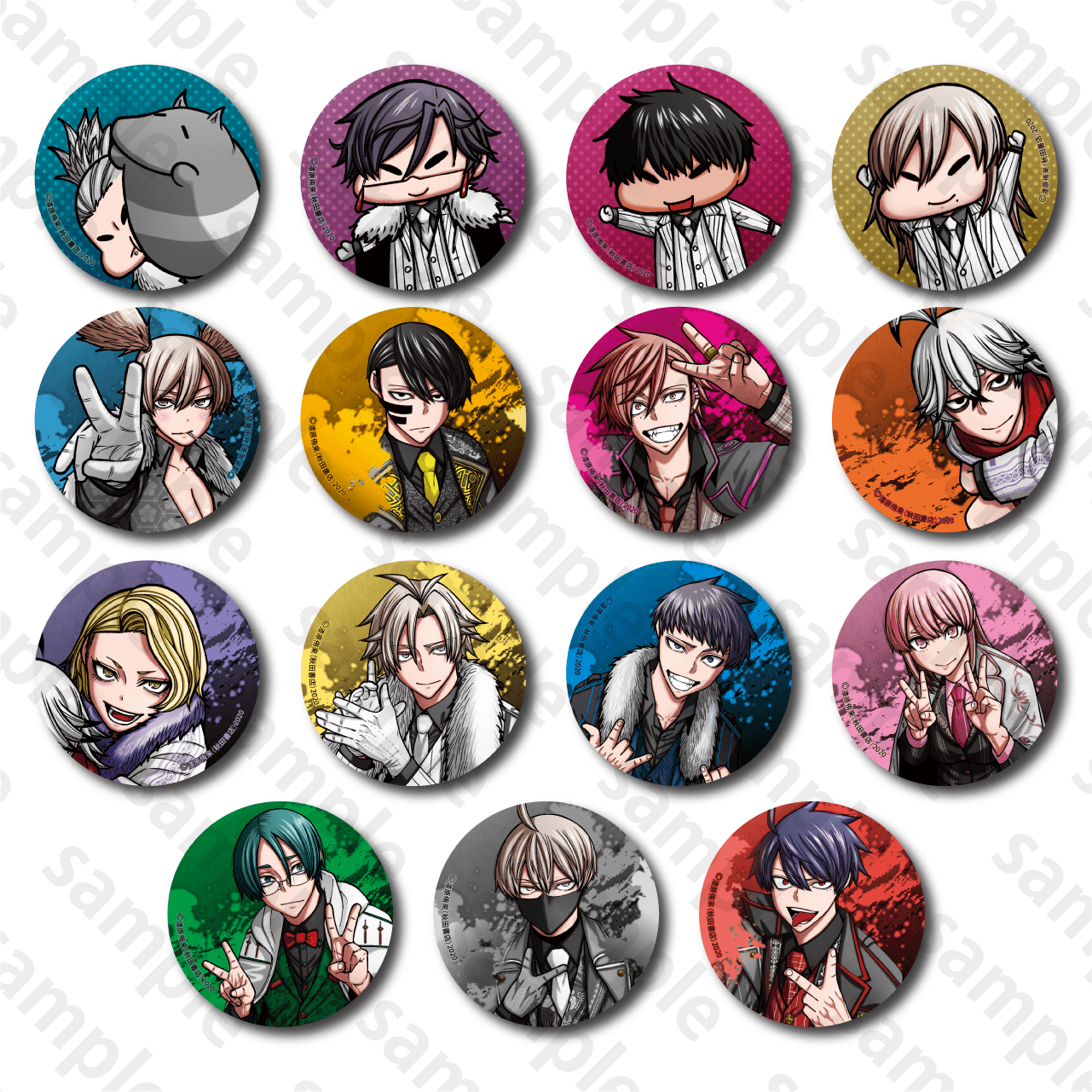 桃源暗鬼 トレーディング缶バッジ C100 コミケ 一ノ瀬 四季 一瀬式四季