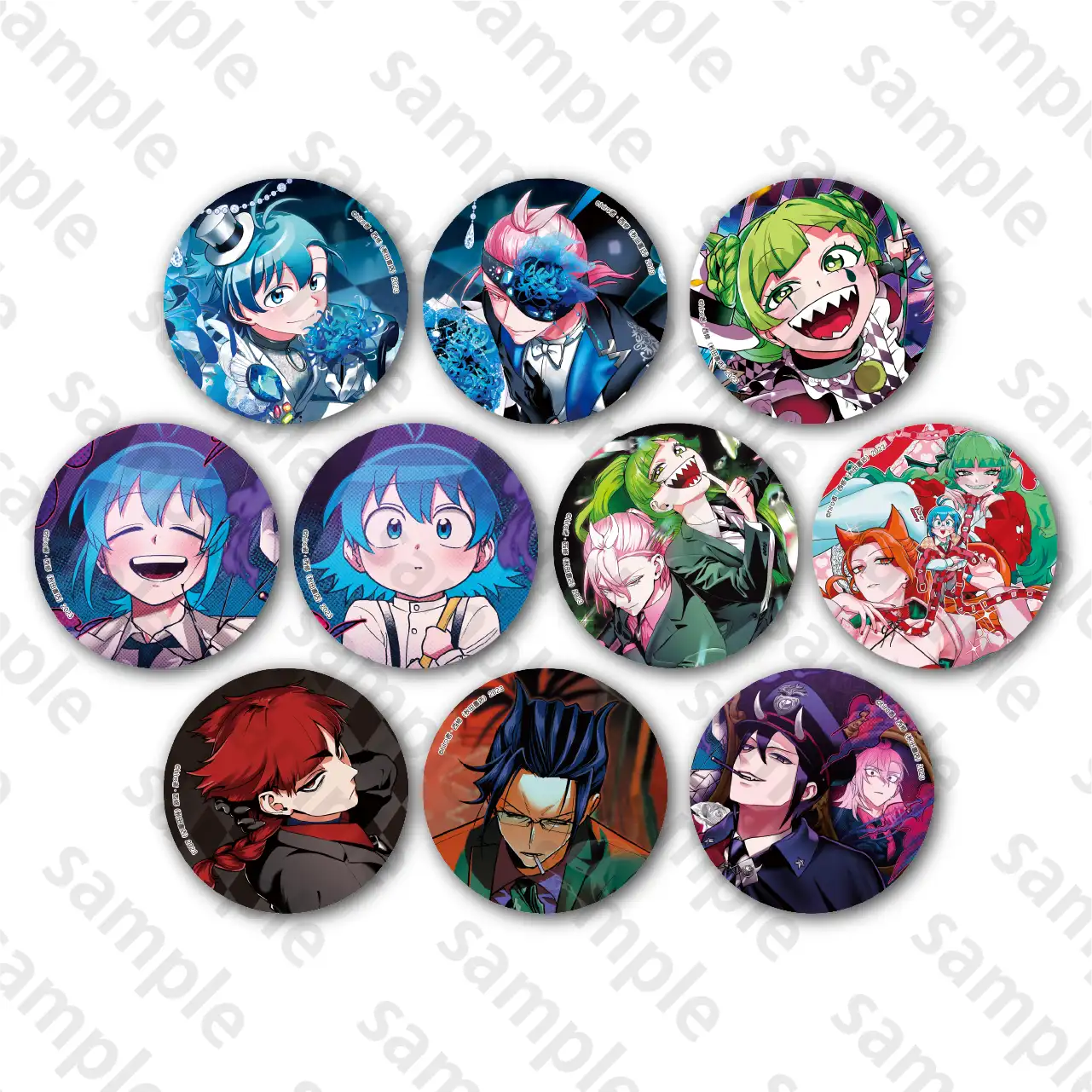 桃源暗鬼 コミケ106 C106 桃際右京 缶バッジ 桃源暗鬼 秋田書店 コミケ