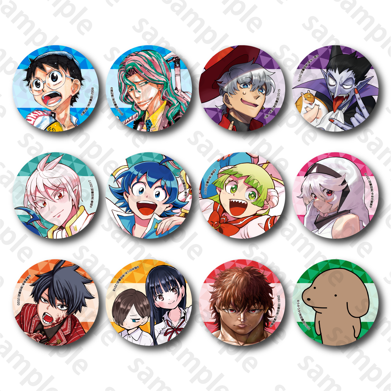 桃源暗鬼 無陀野無人 無陀野 缶バッジ c103 コミケ アニメイト ハート