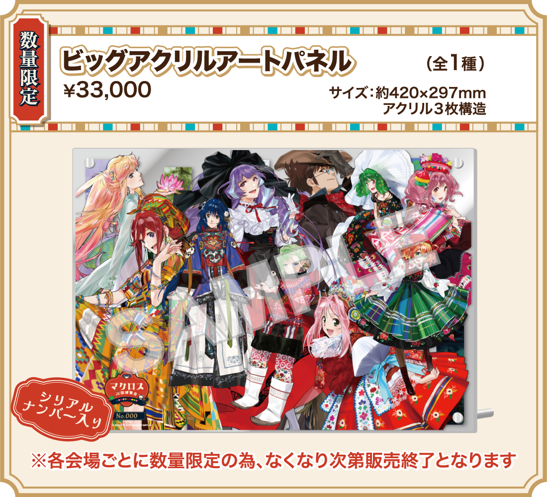 マクロス 万国博覧会 万博 ビッグアクリルアートパネル 大阪 EXPO