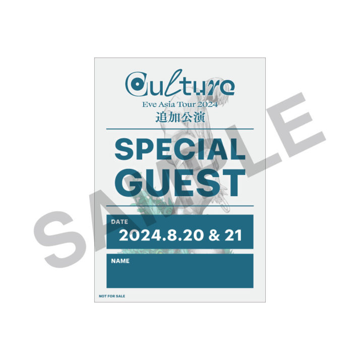 Eve Asia Tour 2024 追加公演 [文化]｜LIVE｜Eve - OFFICIAL SITE