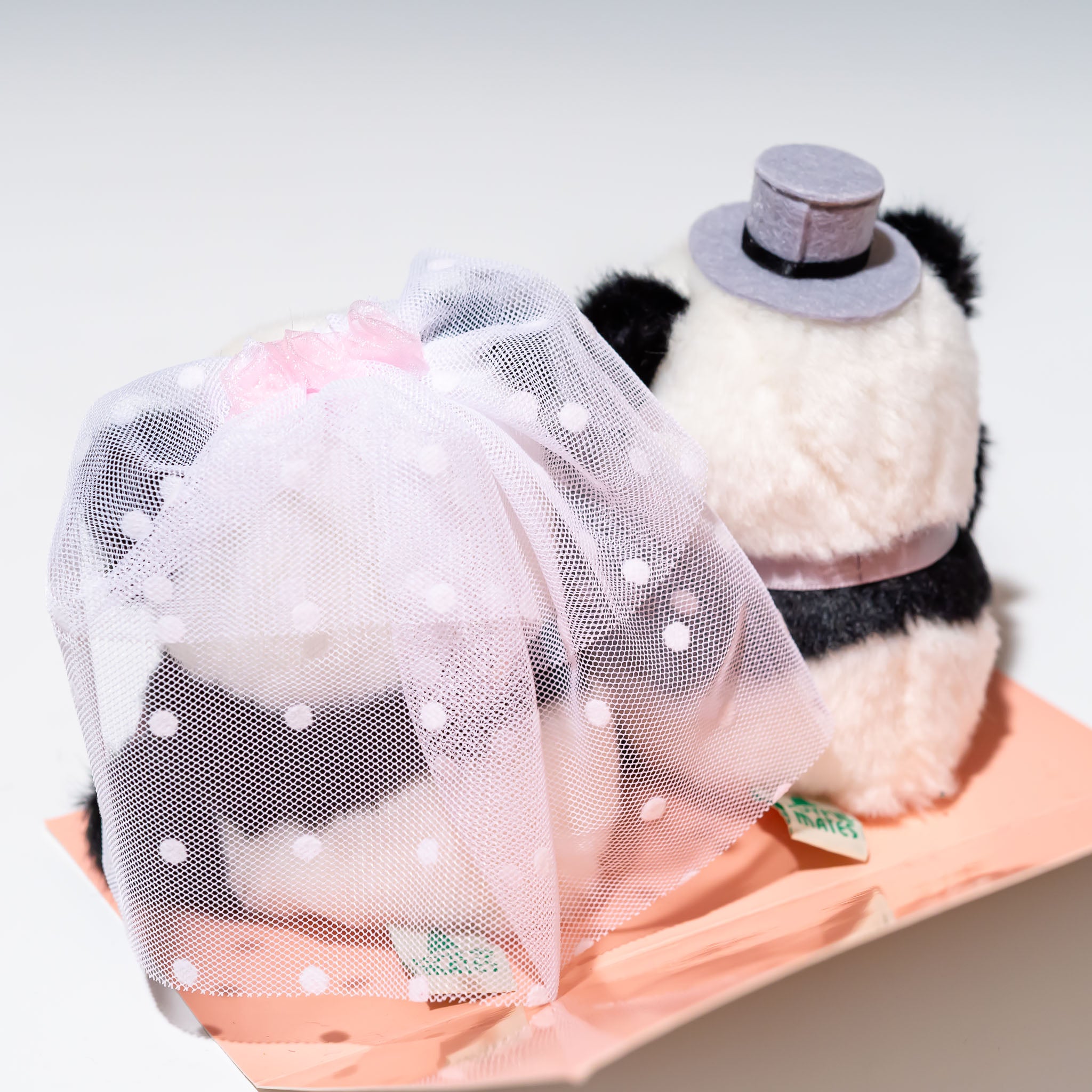 たけのこ TAKENOKO ぬいぐるみ ウェディングペア パンダ 23501