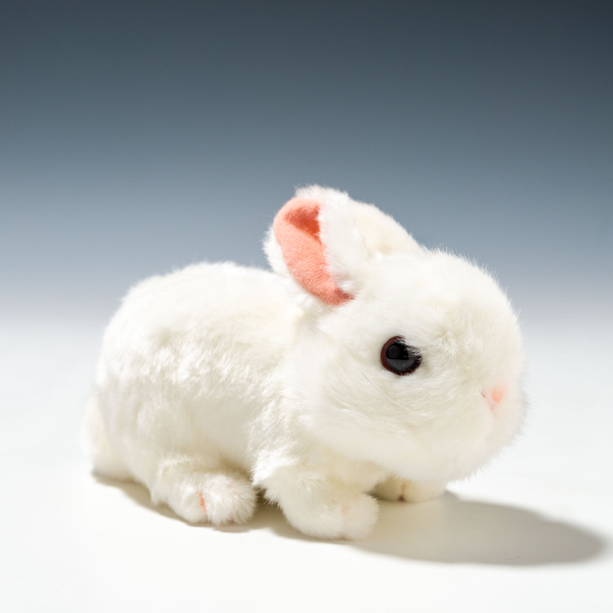 吉徳 ぬいぐるみ りくのなかまたち ウサギ ホワイト 180497