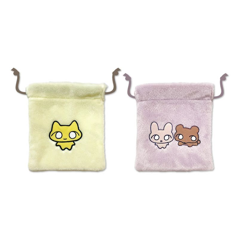 アイアップ公式通販】ねこちゃん ふわふわ巾着｜ポーチ＆バッグ