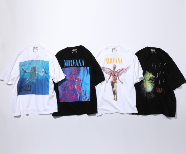 NIRVANA結成35年記念。FREAK'S STOREにてオフィシャルライセンス別注T