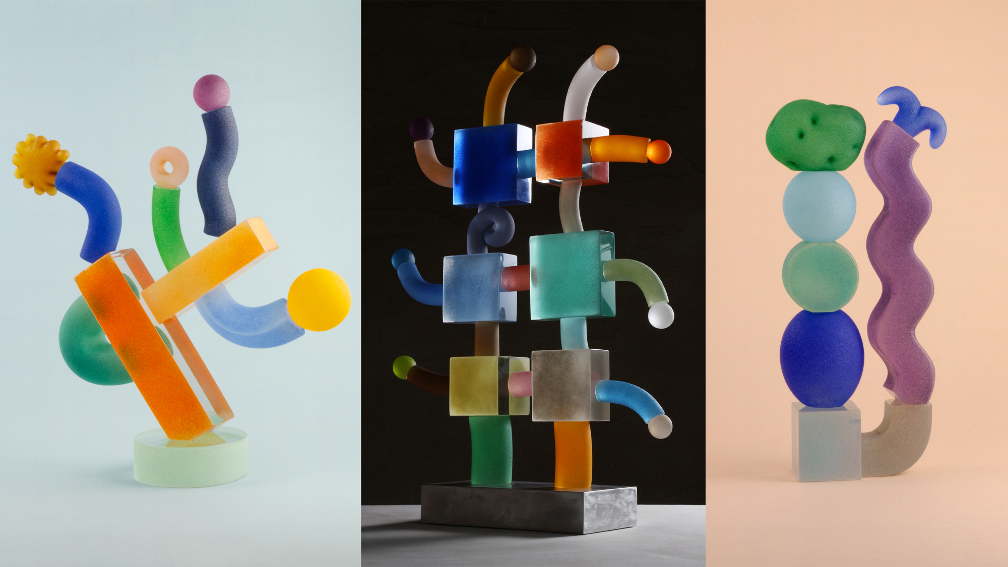 高橋漠 Baku Takahashi ガラスオブジェ 高橋漠 Baku Takahashi ガラス