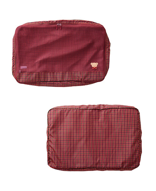 れお☆【新品】ファミリア お食事エプロン ポーチM XB れお☆【新品