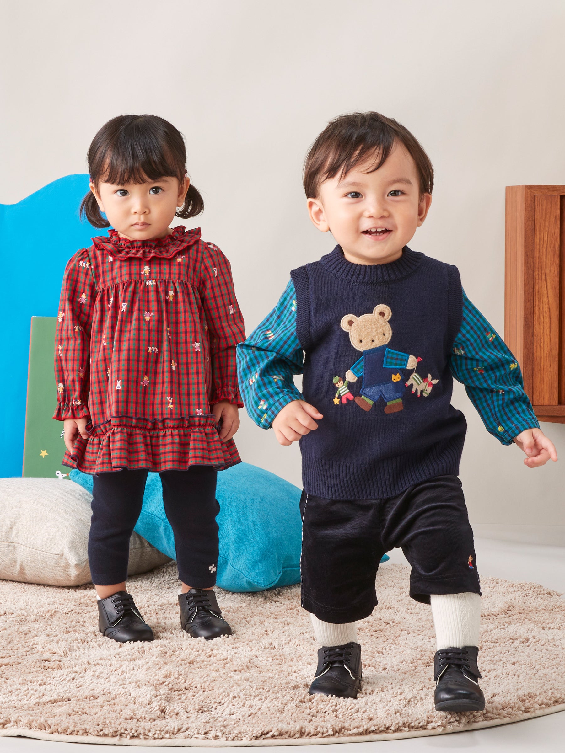 ファミリア チュニック 80 現行品 familiar ファミリア チュニック