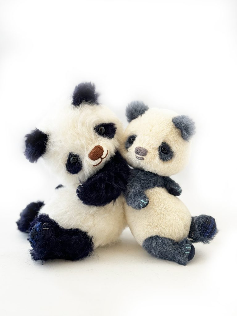 テディベア作家 パンダ 海外人気作家様 テディベア アーティストベア