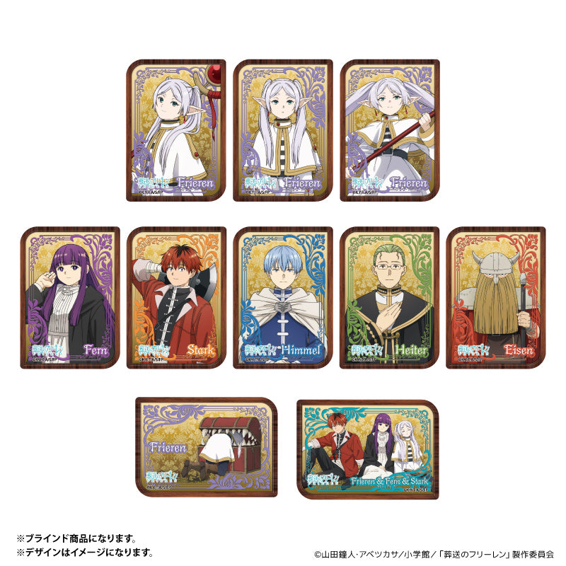 アクリルカード 肖像画デザイン（ブラインド）全10種 BOX 葬送の