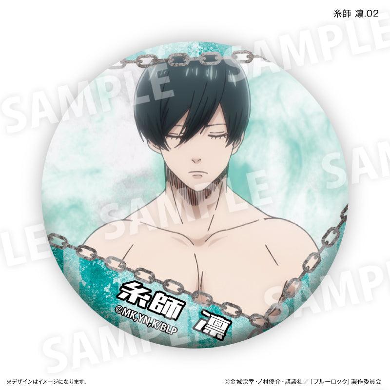 ブルーロック 糸師凛 缶バッジ グッズ ブルーロック展 痛バッグ 原作絵