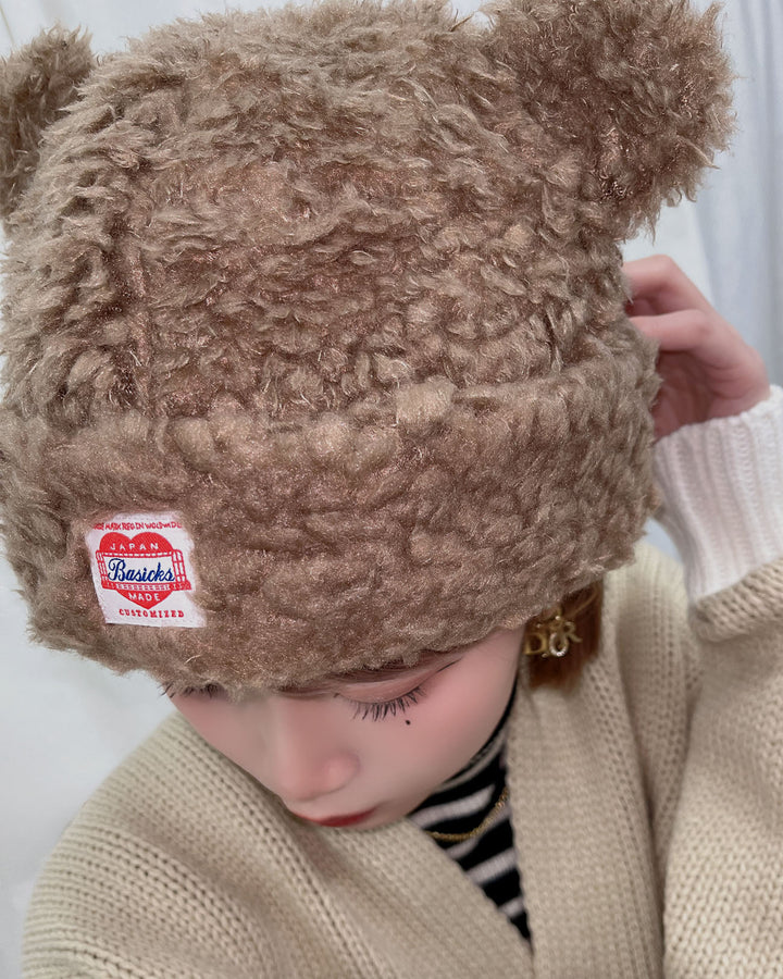 BASICKS | Bear Beanie - brown – FAB4 ONLINE STORE
