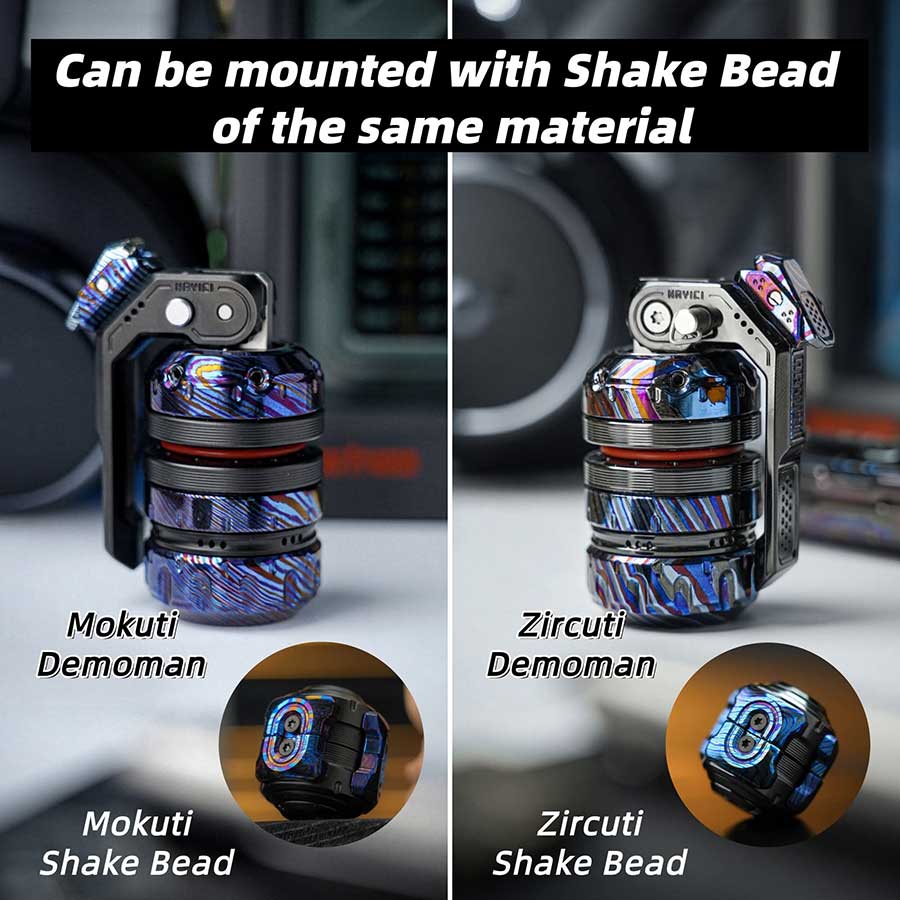 Muyi NAYICI DEMOMANフィジェットトイEDC チタン製 Muyi DEMOMAN NG