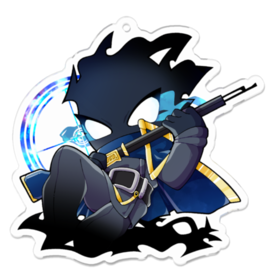 ロボトミーコーポレーション 魔弾の射手 E.G.O キーホルダー