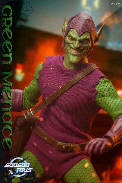 SOOSOOTOYS GREEN MENACE 1/6 SCALE ACTION FIGURE SST 029 (Goblin