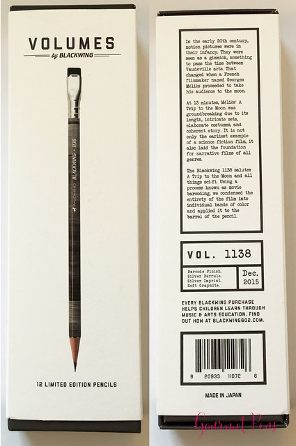 Gourmet Pens: Review: @Palomino Blackwing 1138 Limited Edition