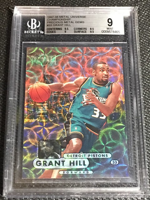 97-98 BB Atomic Refractor Grant Hill