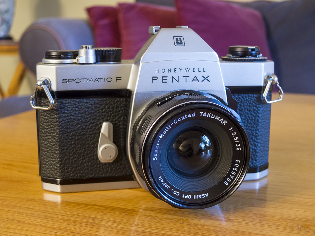Pentax Spotmatic F - Down the Road