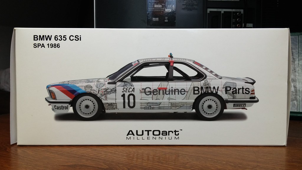 1/18 ディーラー特注 AUTOart BMW 635 CSi (E24) 1/18 AUTOart BMW M