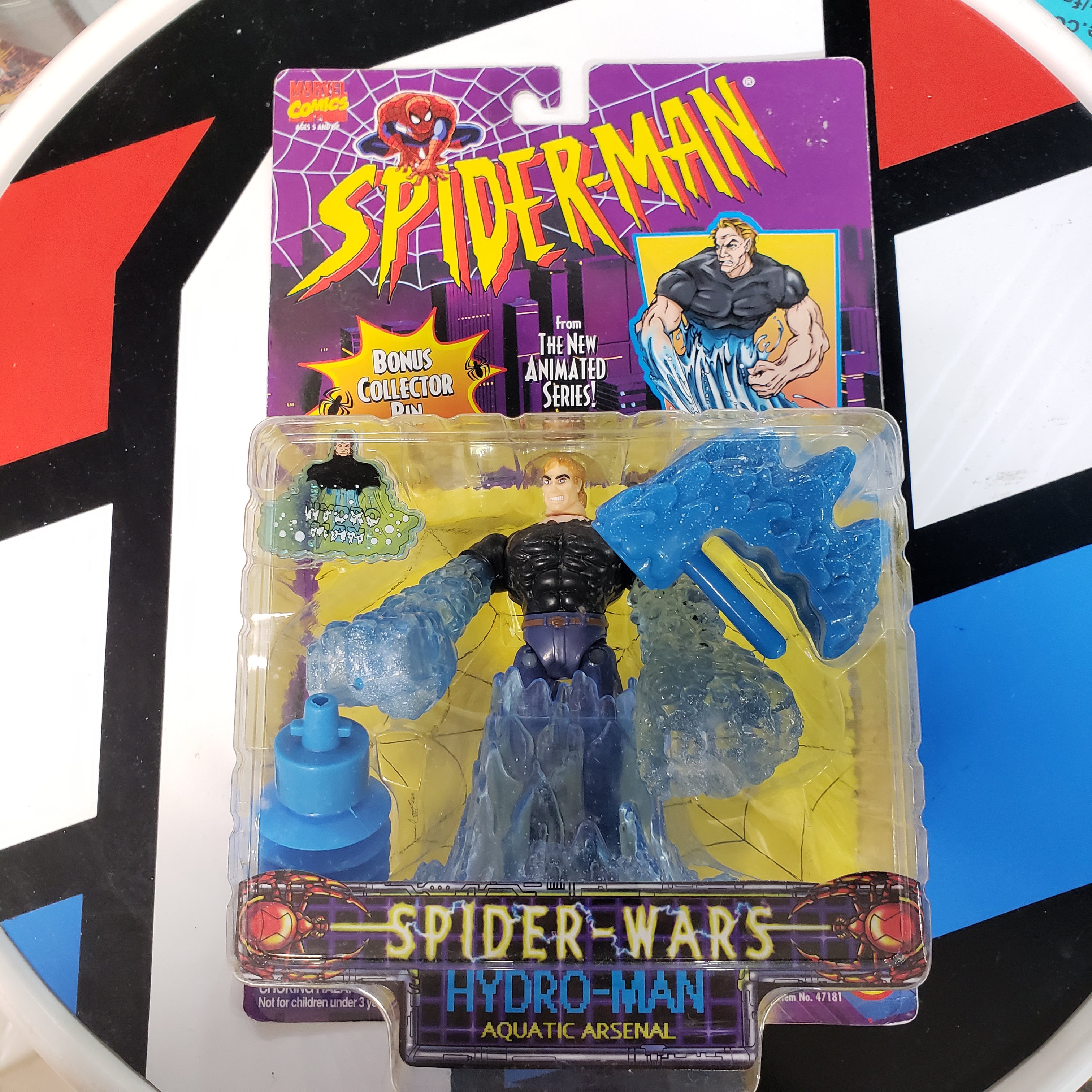 ToyBiz Marvel Comics Spider-Man Spider-Wars Hydro-Man Aquatic