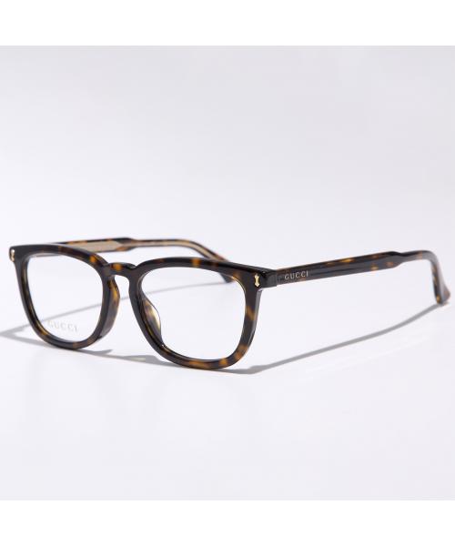 Gucci GUCCI GUCCI glasses GG0126OA Wellington type Asian fit
