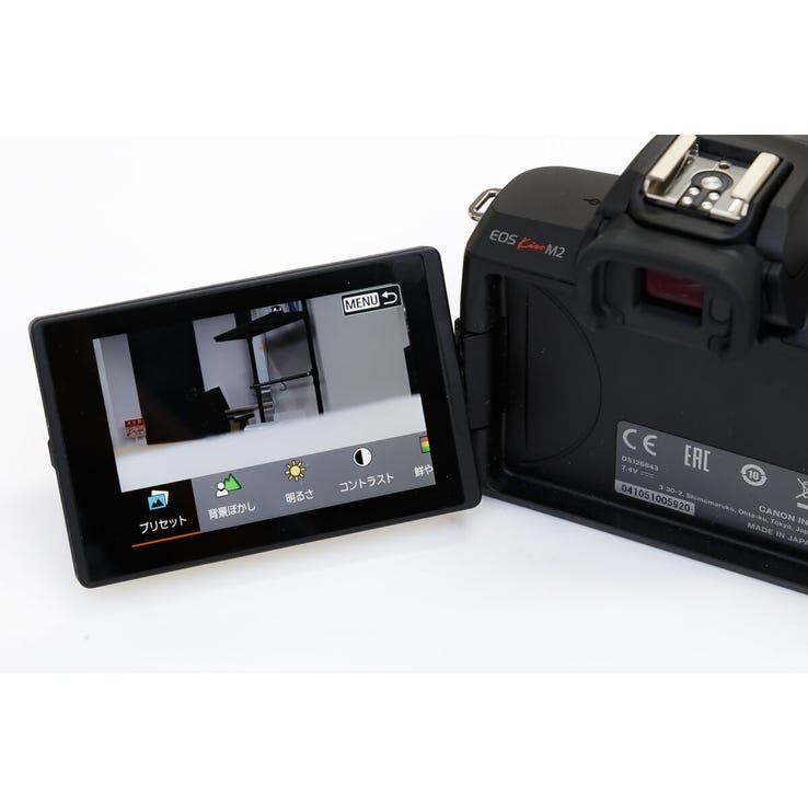 レンタル] CANON EOS Kiss M2 ボディ ミラーレス一眼 ブラック