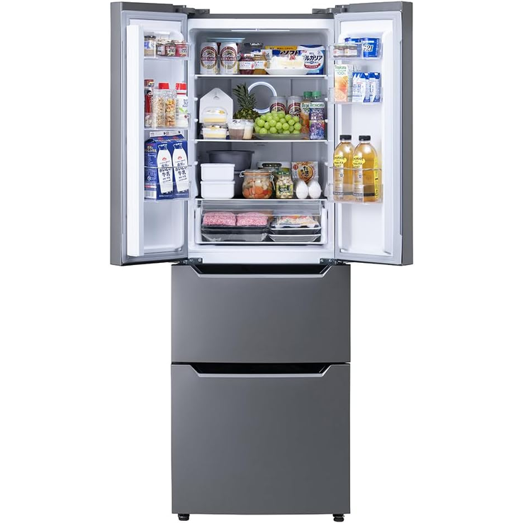 レンタル] [320L][二人暮らし向け][観音開き]アイリスオーヤマ IRSN