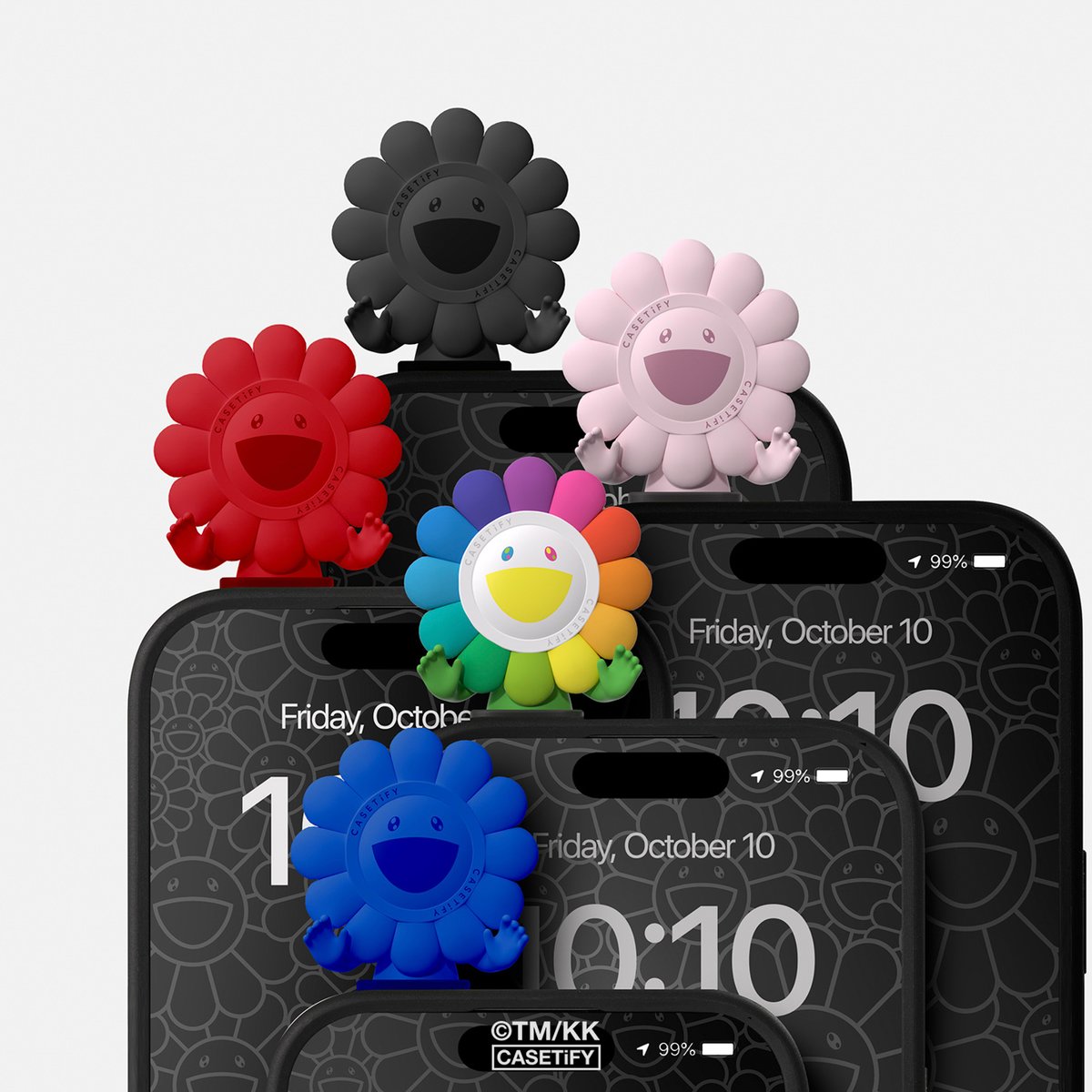 村上隆 × ケースティファイのコラボ新作、ブラインドボックス形式の