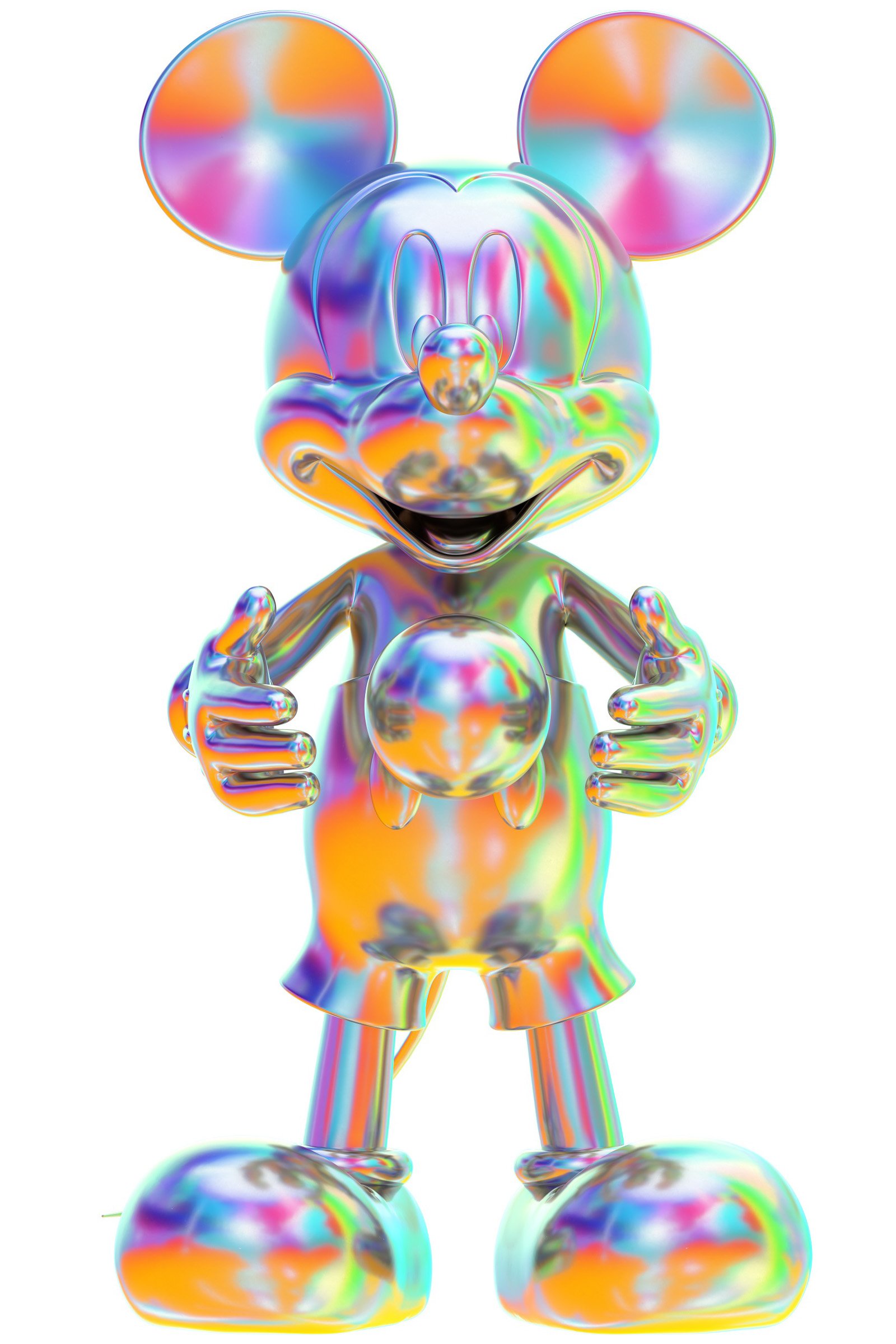 ミッキーマウスがテーマのアート展、ヨシロットンや空山基ら参加