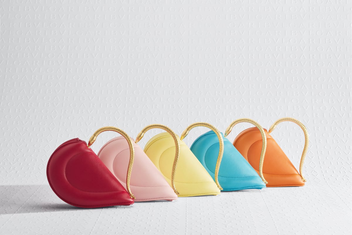 ブルガリがアイコンバッグ「セルペンティ クオーレ 1968」の新作を発売