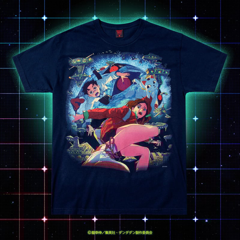 ギークス ルールがTVアニメ「ダンダダン」のオリジナルTシャツ発売