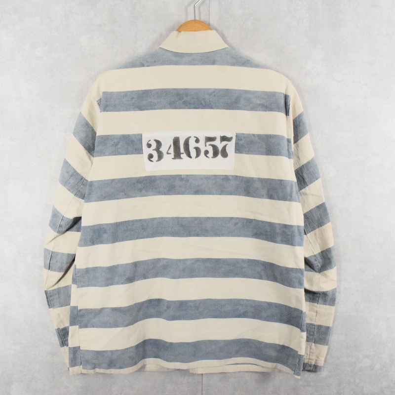 40年代 40s 囚人 ボーダー柄 ストライプ | ビンテージ古着屋Feeet 通販