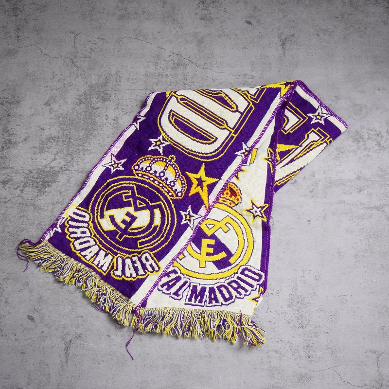 サッカーマフラー レアルマドリード サッカーチーム| ヴィテージ古着屋