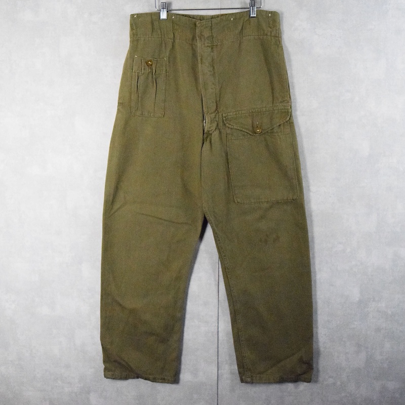 50s ビンテージ 南アフリカ軍 グルカパンツ イギリス軍 60's