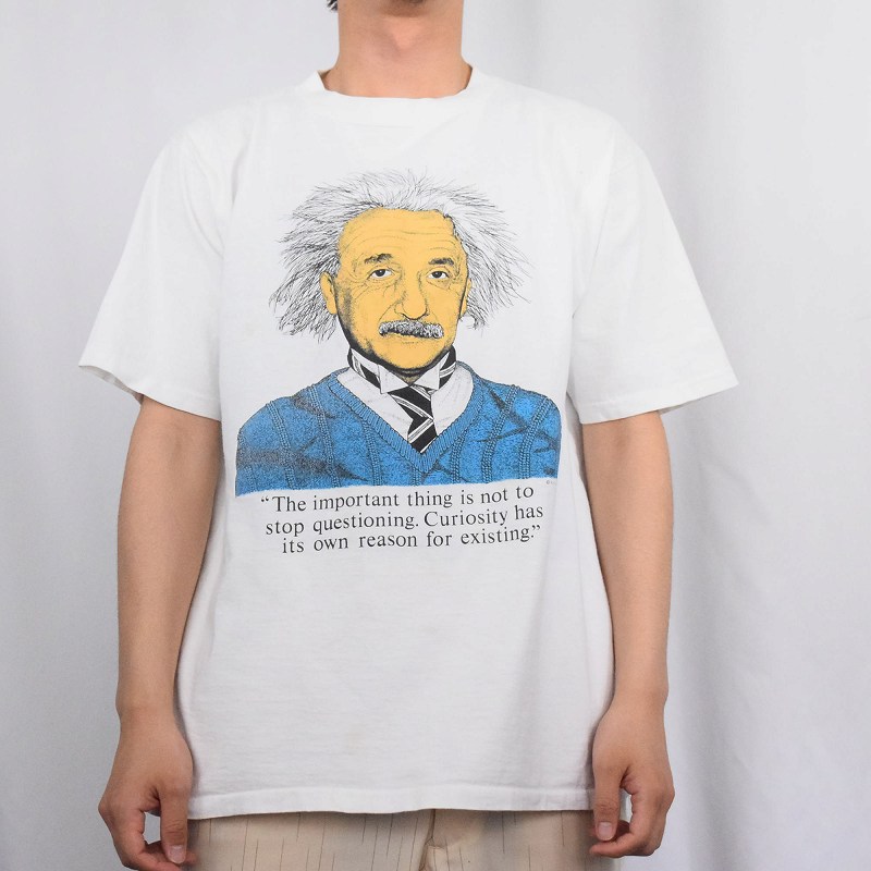 90s 90年代 アインシュタイン 学者 偉人 │ヴィテージ古着屋Feeet 通販