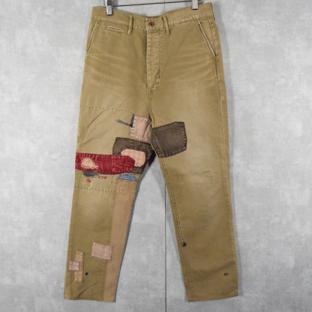 美品 00 キャピタル KAPITAL アミッシュパンツ パッチワーク KAPITAL