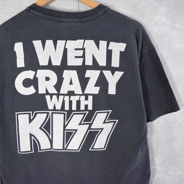80s ヴィンテージ KISS バンドTシャツ 当時物 オリジナルフェードUSA