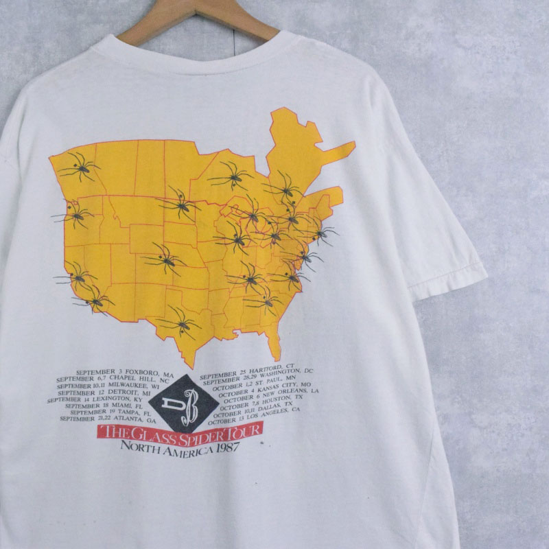 80sアメリカ製 デヴィッドボウイ ヴィンテージ ノースリーブTシャツ