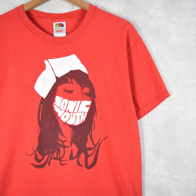 ソニックユース 音楽 ミュージック ナース 赤 レッド | ビンテージ古着